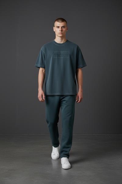 Футболка 2BRO (M-2XL) BR944 green (лето)