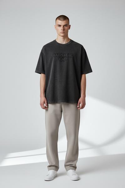 Футболка 2BRO (M-2XL) BR952 black (лето)