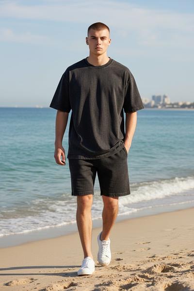 Костюм 2BRO (M-2XL) BR964 black (лето)