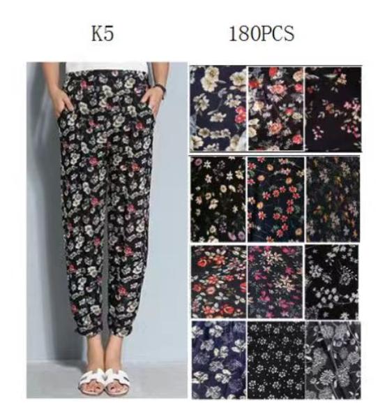 Штаны ALIA (4XL-7XL) K5 mix (лето)