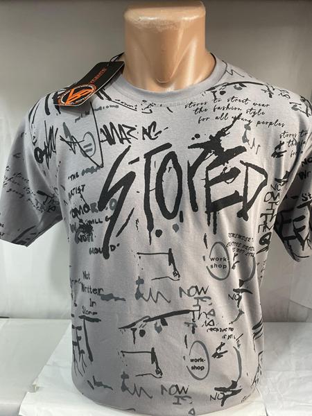Футболка Sabihina (S-2XL) SB1910 grey (лето)