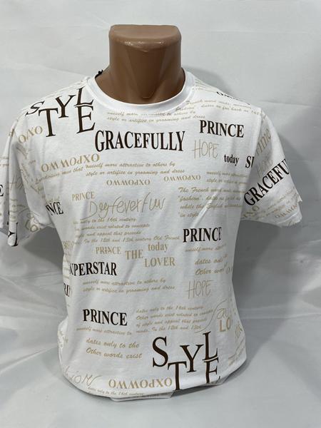 Футболка Sabihina (S-2XL) SB1915 white (лето)