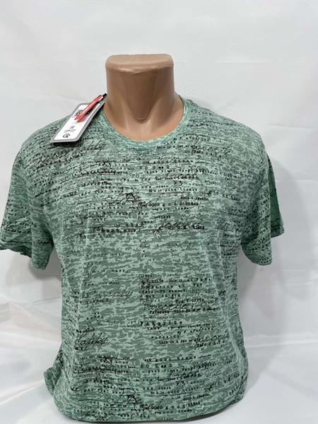 Футболка Sabihina (S-2XL) SB1917 green (лето)