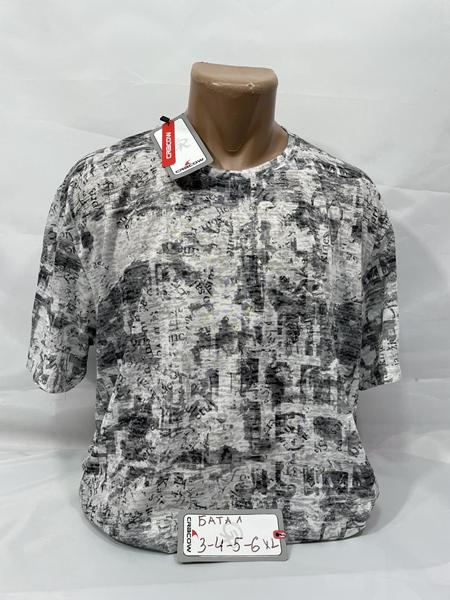 Футболка Sabihina (3XL-6XL) SB1929 grey (лето)