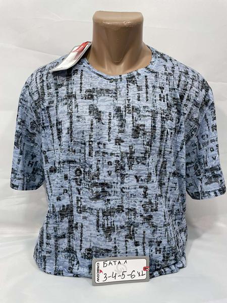 Футболка Sabihina (3XL-6XL) SB1933 l.blue (лето)