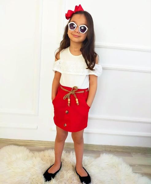 Костюм Meloria (3-10) ML5334 red (лето)