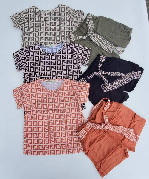 Костюм Meloria (3-10) ML5359 khaki (лето)