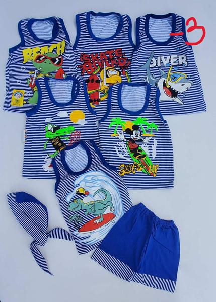 Костюм Meloria (2-6) ML5384-3 navy (лето)