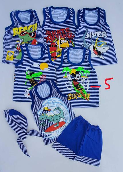 Костюм Meloria (2-6) ML5386-5 navy (лето)