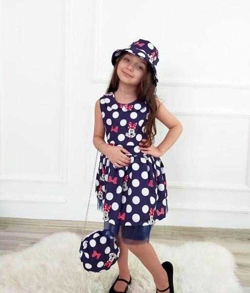 Платье Meloria (3-10) ML5459 navy (лето)