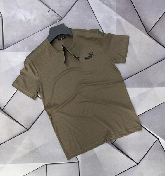 Футболка Rassul (S-2XL) 66767 khaki (лето)