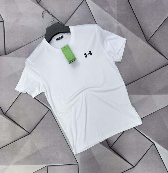 Футболка Rassul (S-2XL) 66776 white (лето)