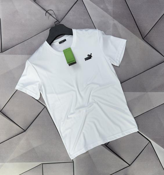 Футболка Rassul (S-2XL) 66788 white (лето)