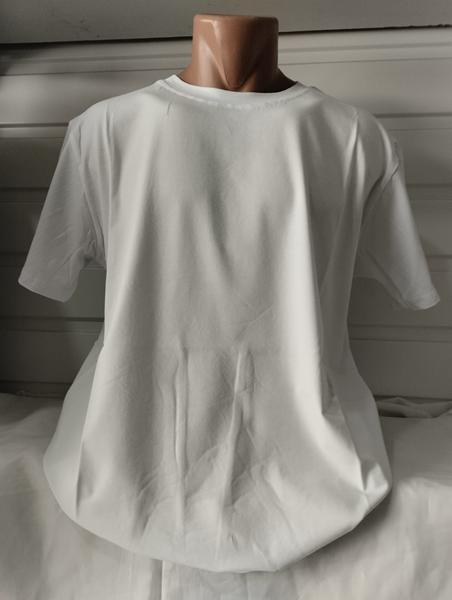 Футболка Panda (2XL-6XL) 1734 white (лето)