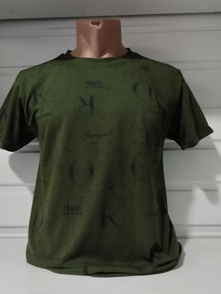 Футболка Panda (S-2XL) 1741 khaki (лето)