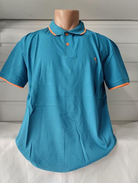 Футболка Panda (2XL-6XL) 1755 l.blue (лето)