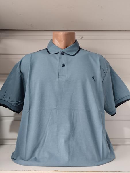 Футболка Panda (2XL-6XL) 1760 l.blue (лето)