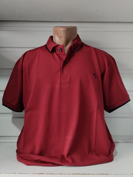 Футболка Panda (2XL-6XL) 1762 wine (лето)