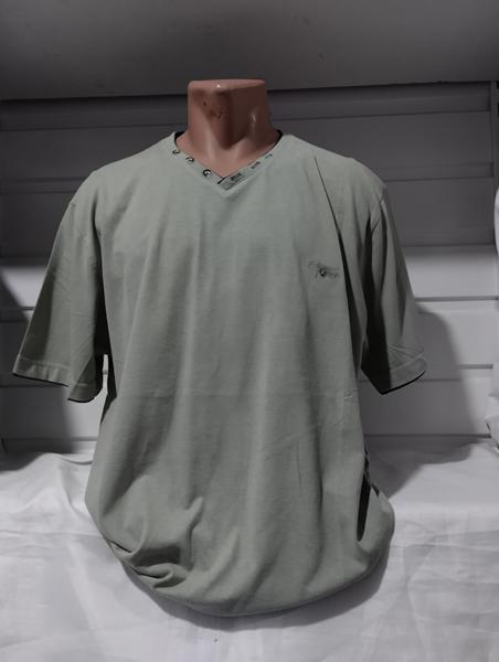 Футболка Panda (4XL-7XL) 1768 mint (лето)