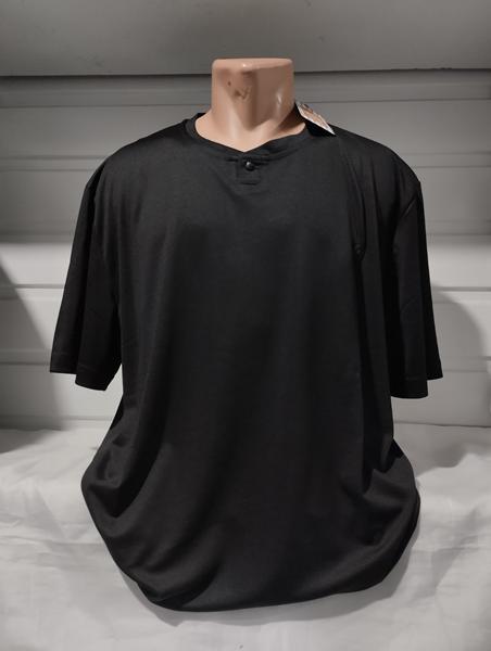 Футболка Panda (4XL-7XL) 1774 black (лето)