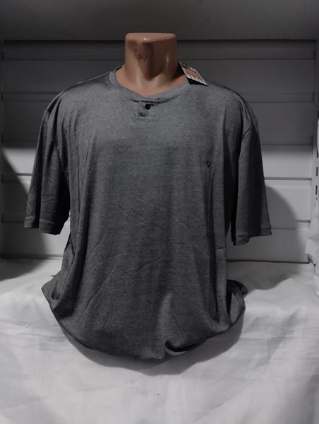 Футболка Panda (4XL-7XL) 1775 d.grey (лето)