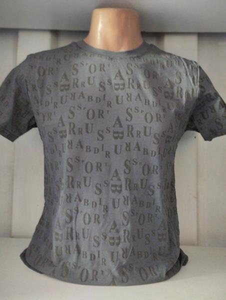 Футболка Panda (S-2XL) 1782 grey (лето)