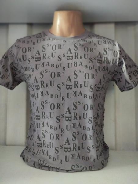 Футболка Panda (S-2XL) 1783 grey (лето)