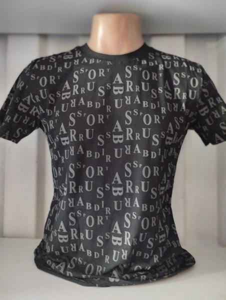 Футболка Panda (S-2XL) 1784 black (лето)