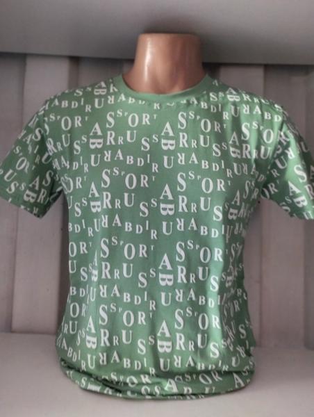 Футболка Panda (S-2XL) 1785 green (лето)