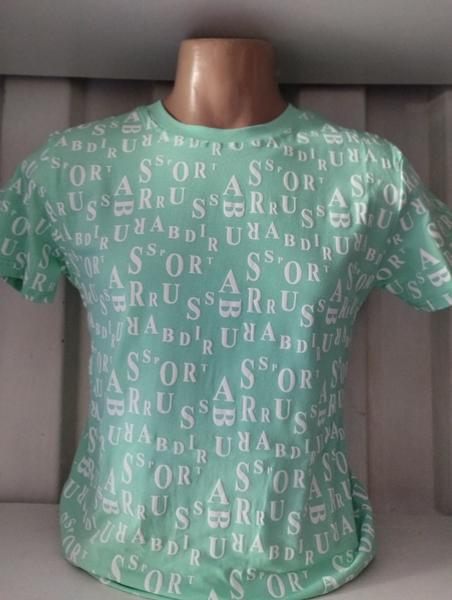 Футболка Panda (S-2XL) 1786 mint (лето)