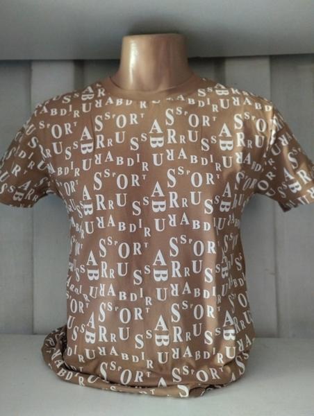 Футболка Panda (S-2XL) 1789 beige (лето)