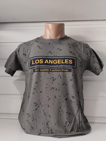 Футболка Panda (S-2XL) 1791 grey (лето)