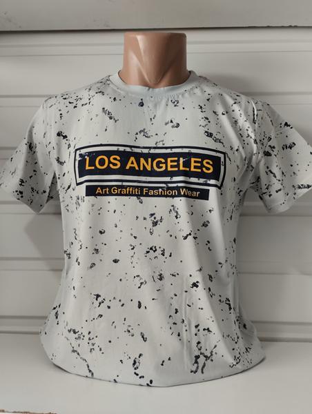 Футболка Panda (S-2XL) 1793 grey (лето)