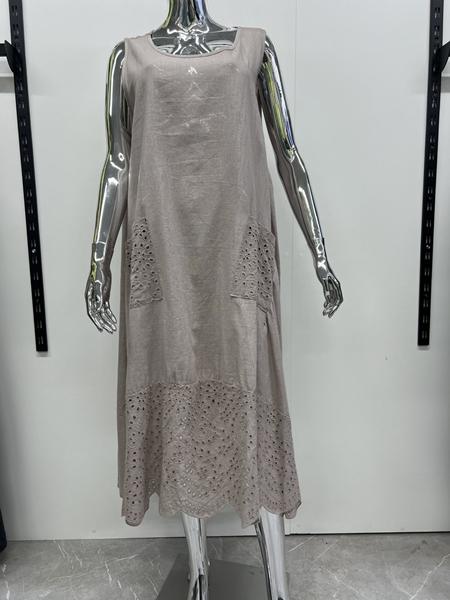 Сарафан Style Nadezhda (3XL-6XL) 10760 beige (лето)