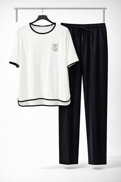 Костюм спорт Style Nadezhda (one size) 1081 white (лето)