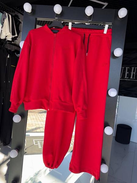 Костюм спорт Style Nadezhda (S-L) 1667 red (деми)