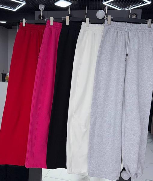 Штаны спорт Style Nadezhda (S-L) 1689 grey (деми)