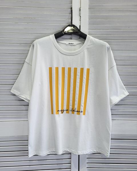 Футболка Style Nadezhda (one size) 2037 white (лето)