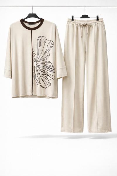 Костюм спорт Style Nadezhda (one size) 3029 beige (лето)