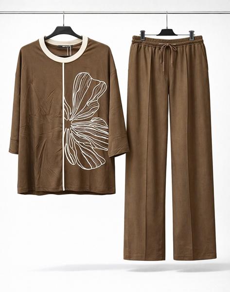 Костюм спорт Style Nadezhda (one size) 3029 brown (лето)