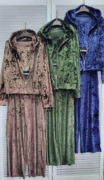 Костюм спорт Style Nadezhda (S-L) 32211 green (деми)