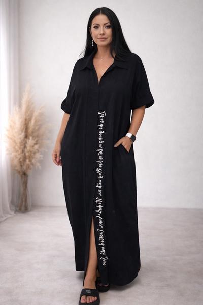 Платье Style Nadezhda (XL-3XL) 442 black (лето)