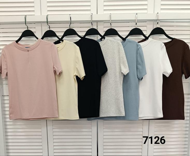 Футболка Style Nadezhda (42-48) 7126 white (лето)