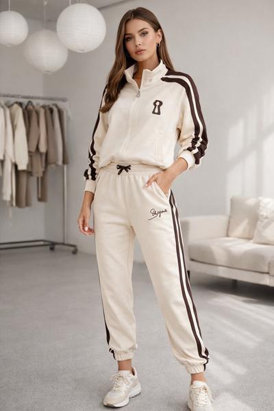 Костюм спорт Style Nadezhda (XL-3XL) 890-1 beige (деми)