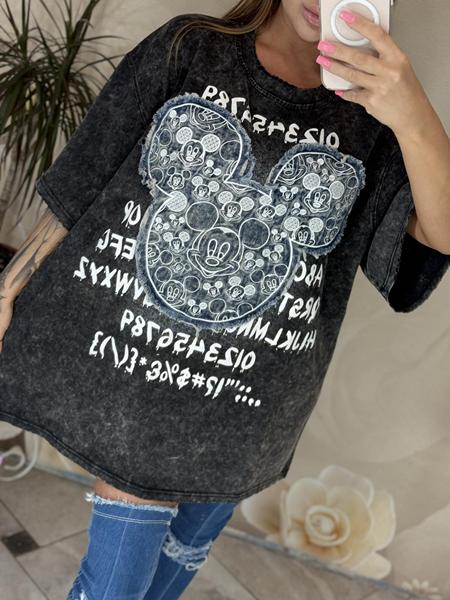 Футболка Trend (one size) 11327 black (лето)