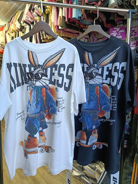 Футболка Trend (one size) 6093 black (лето)