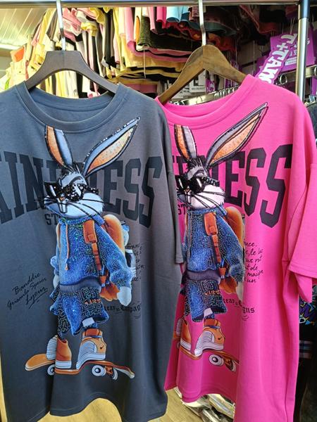 Футболка Trend (one size) 6093 grey (лето)