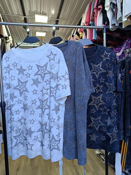 Футболка Trend (one size) 6239 navy (лето)