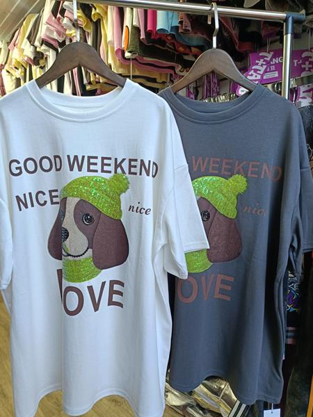 Футболка Trend (one size) 6445 white (лето)