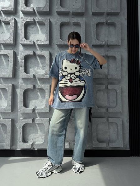 Футболка Trend (one size) TR48 l.blue (лето)